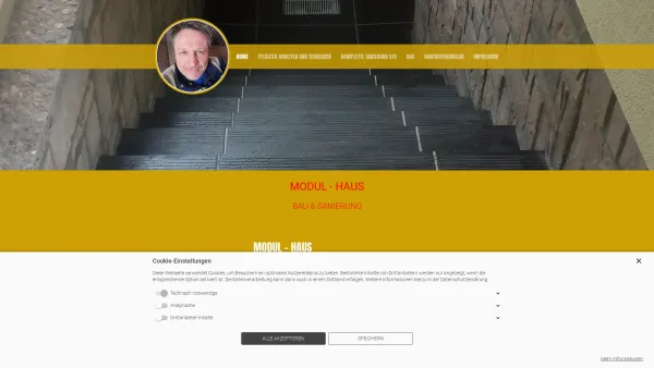 Website Screenshot: Niki+Flo - Homepage der Firma Modul-Haus - Home - Date: 2023-06-14 10:43:56