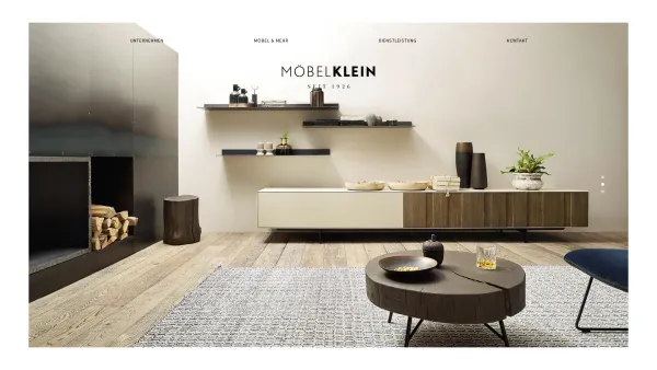 Website Screenshot: Möbel Klein HandelgmbH & CO KG - MÖBEL KLEIN - Date: 2023-06-23 12:07:18