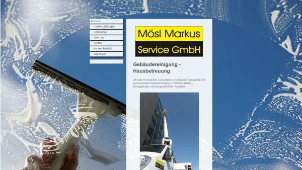 Website Screenshot: Hausbetreuung Mösl Markus Service GMBH - Hausbetreuung Mösl - Date: 2023-06-15 16:02:34