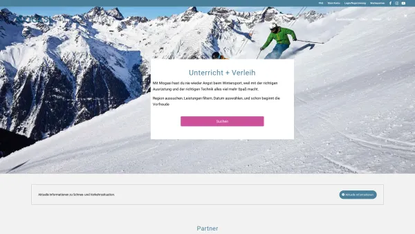 Website Screenshot: MOGASI GmbH Skiverleih & Skiunterricht - Mogasi: Kurse und Ausrüstung für den Winterurlaub buchen - Date: 2023-06-15 16:02:34