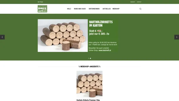Website Screenshot: Mohik-Wertholz GmbH Co Mohik Wertholz - Startseite - Liechtenstein Mohik Wertholz - Date: 2023-06-23 12:07:21
