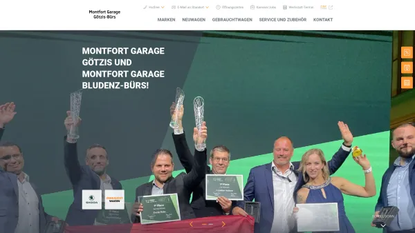 Website Screenshot: Montfort Garage KFZ GmbH SKODA GEBWSKODA - Montfort Garage Kraftfahrzeug GmbH - Date: 2023-06-23 12:07:21