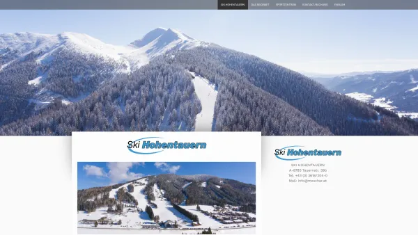 Website Screenshot: Hotel**** Ferienanlage Moscher - Hohentauern - Ski-Hohentauern - Date: 2023-06-23 12:07:24