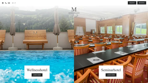 Website Screenshot: Gerhard Hotel Moselebauer - Seminar & Adventure Hotel Moselebauer in Kärnten - Date: 2023-06-23 12:07:24
