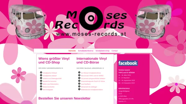 Website Screenshot: Moses-Records Schallplatten und CD-Shop Ankauf-Verkauf - CD-Vinyl and more… - Date: 2023-06-15 16:02:34
