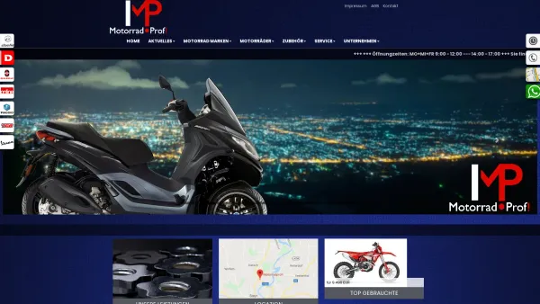 Website Screenshot: Motorradprofi Handelsgesellschaft m.b.H. - Motorradprofi GmbH - Date: 2023-06-14 10:43:59
