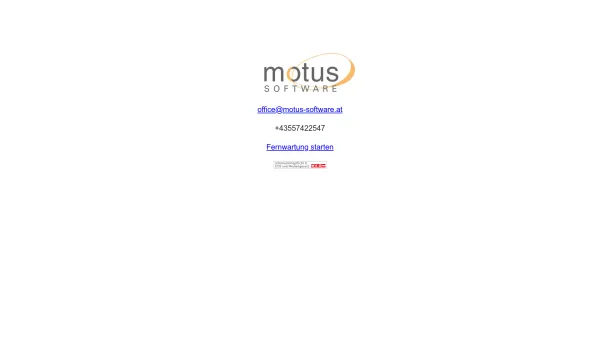 Website Screenshot: MOTILE USERS Software GmbH - motile users software - Date: 2023-06-14 10:43:59