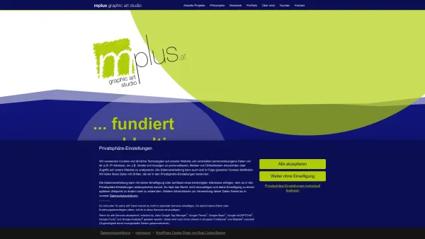 Website Screenshot: mplus graphic art studio - mplus graphic art studio - fundiert nachhaltige Designlösungen für Ihr Unternehmen - Date: 2023-06-23 12:07:27