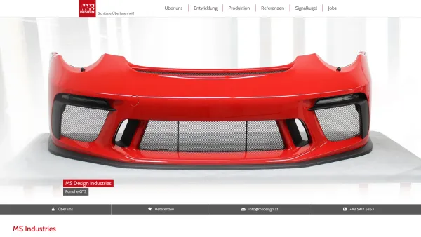 Website Screenshot: MS-Design Auto Tuning MS Design Stylingworld exclusive car accessories - MS Design GmbH - Systemlieferant der Automobilindustrie - Date: 2023-06-23 12:07:30