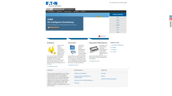 Website Screenshot: MTL Instruments GmbH - Eaton - MTL - Date: 2023-06-23 12:07:30