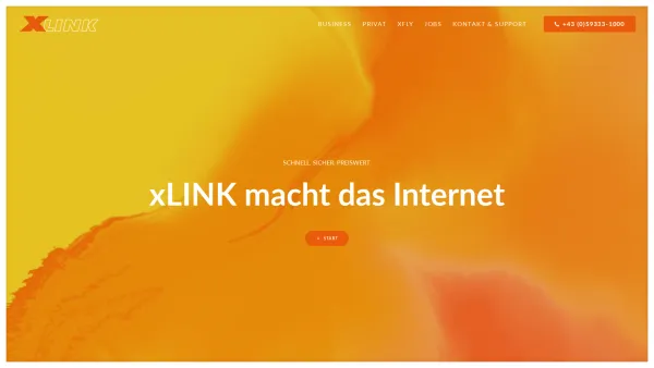 Website Screenshot: Multikom Austria Telekom GmbH - xLINK – xLINK macht das Internet - Date: 2023-06-23 12:07:36