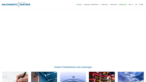 Website Screenshot: Machowetz & Partner Consulting ZT GmbH - Home - Machowetz und Partner - Date: 2023-06-14 10:44:01