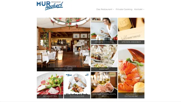 Website Screenshot: Restaurant Murnockerl - Restaurant Murnockerl | steirische und internationale Kulinarik in gemütlicher Atmosphäre - Date: 2023-06-23 12:07:36