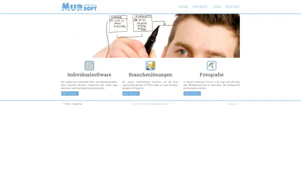 Website Screenshot: Mursoft Wörgötter, Kump OG - mursoft.at - Date: 2023-06-23 12:07:36