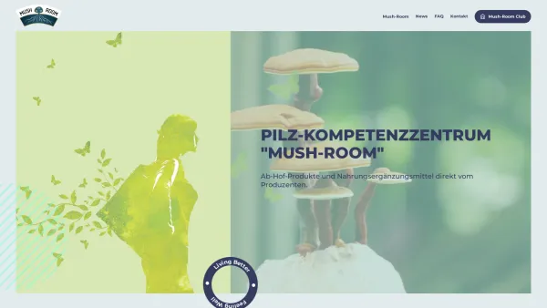Website Screenshot: MUSH-ROOM - Pilz-Kompetenz-Zentrum in WIen - Mush-Room - Date: 2023-06-26 10:26:35