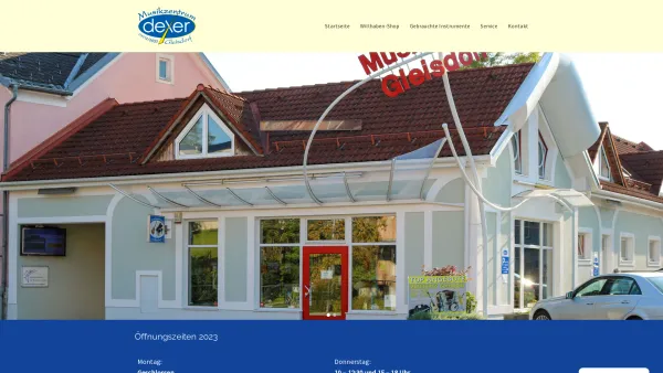 Website Screenshot: Weizer Musikzentrum - Musikhaus Gleisdorf - Date: 2023-06-14 10:44:01