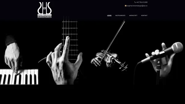 Website Screenshot: Klavierbaumeister Hemetsberger - Fachhändler für Musikinstrumente in Vorchdorf - Date: 2023-06-15 16:02:34