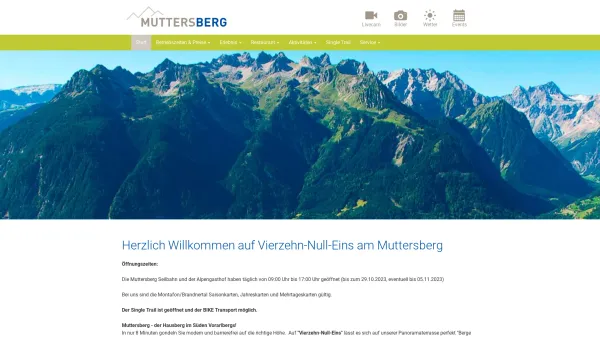 Website Screenshot: Alpengasthof redirect - Muttersberg auf Vierzehn-Null-Eins - Date: 2023-06-23 12:07:39