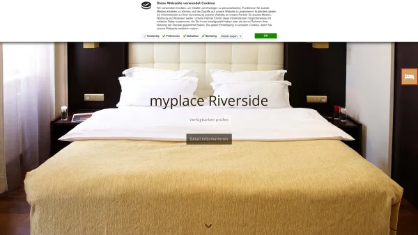 Website Screenshot: MyPlace Apartments - myplace Premium Apartments Wien - Date: 2023-06-23 12:07:39