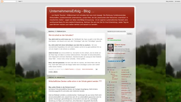 Website Screenshot: myCoach ganzheitliche Unternehmensentwicklung Coaching Ing. MartTaucher Partner - UnternehmensErfolg - Blog ... - Date: 2023-06-23 12:07:39