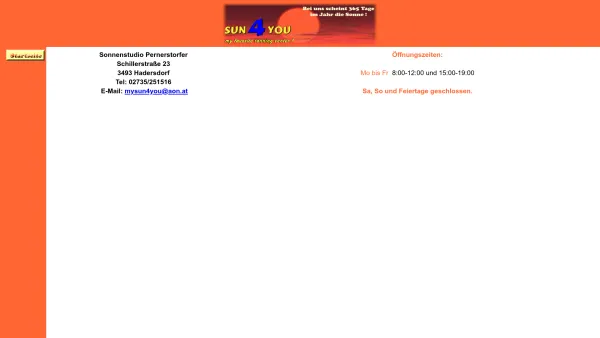 Website Screenshot: Pernerstorfer MYSUN4YOU HADERSDORF - Unbenanntes Dokument - Date: 2023-06-23 12:07:41