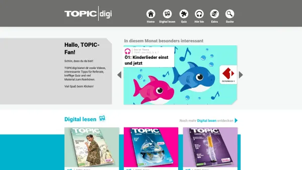 Website Screenshot: JÖ und TOPIC die größten österreichischen Jugendmagazine - TOPICdigi - Date: 2023-06-23 12:07:41