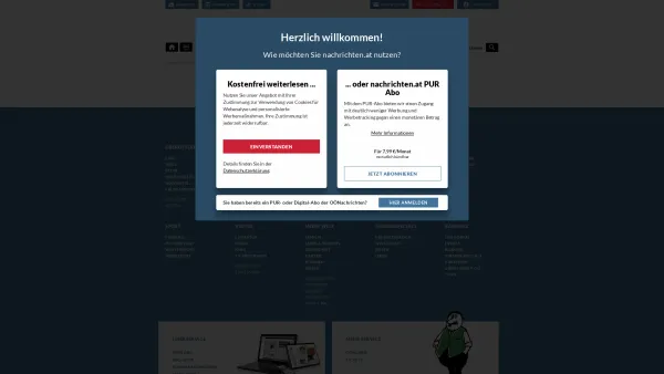 Website Screenshot: OÖ. Online GmbH & Co.KG. - OÖN Pur Abo | Nachrichten.at - Date: 2023-06-23 12:07:41