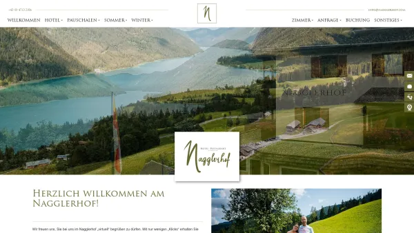 Website Screenshot: Hotel Nagglerhof - Home | Hotel Nagglerhof - Date: 2023-06-23 12:07:41