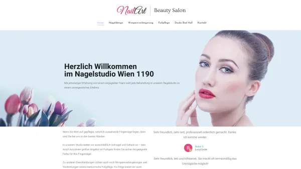 Website Screenshot: Renate Nail Art wir verschönern Ihre Hände und Fingernägel - Home - Nail Art - Beauty Salon - Nagelstudio - Date: 2023-06-23 12:07:41