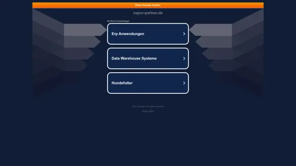 Website Screenshot: Vertrieb Mader-1A Tierfutter - napur-partner.de - Date: 2023-06-14 10:44:04