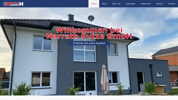 Website Screenshot: Narrath Putze GmbH - Narrath Putze – Eine weitere WordPress-Website - Date: 2023-06-23 12:07:44