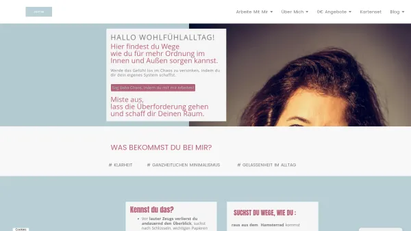 Website Screenshot: M.A. Natascha Meis - Aufgeräumter*sein- Sag baba zum Hamsterrad ? Hallo Alltag! - Date: 2023-06-26 10:26:35