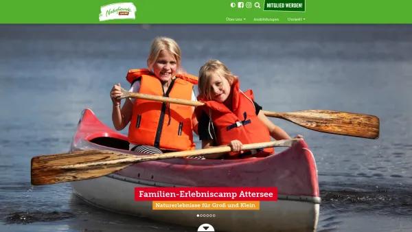Website Screenshot: Naturfreundejugend Österreich - Naturfreundejugend - Date: 2023-06-26 10:26:35