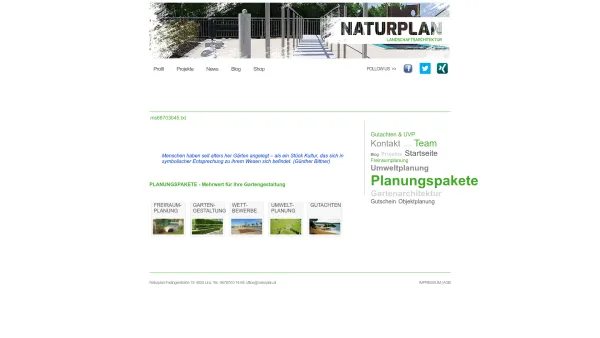 Website Screenshot: Naturplan - Naturplan - Date: 2023-06-23 12:07:44