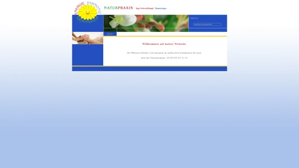 Website Screenshot: Nedved Co Hier entsteht eine neue Internetpräsenz des Kunden web51! - Naturpraxis - Date: 2023-06-23 12:07:44