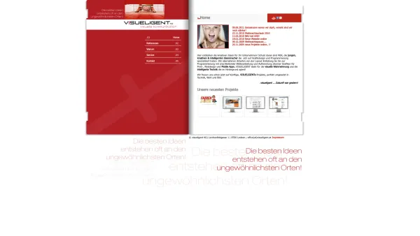 Website Screenshot: nCode.at - visueligent KG - visuelle Kommunikation | Konzept | Design | Code | Werbung | Internet | Social Media - Date: 2023-06-23 12:07:47