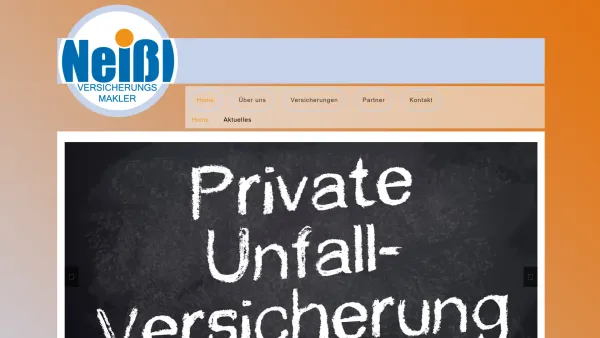 Website Screenshot: Versicherungsmaklerbüro Neißl - Home - Wir haben das richtige für Sie! - Date: 2023-06-23 12:07:47