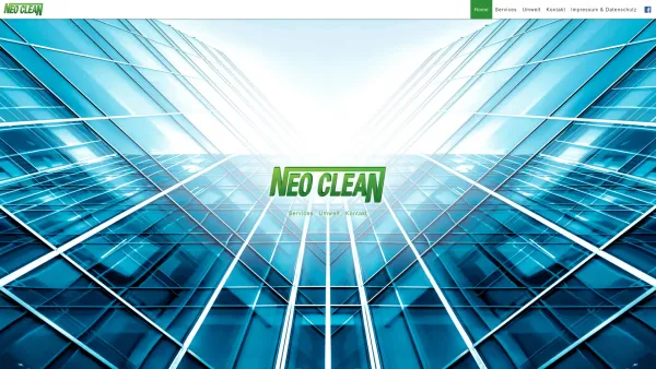 Website Screenshot: Neo Clean Glas-u. Gebäudereinigungs-Ges.m.b.H - NeoClean Gebäudereinigungs Vertriebs GmbH, Wien - Date: 2023-06-23 12:07:47