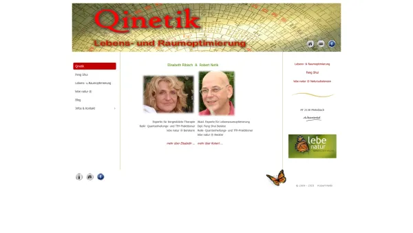 Website Screenshot: Qi.netik-Feng Shui, Robert Netik - Qinetik Lebens- und Raumoptimierung - Date: 2023-06-23 12:07:50