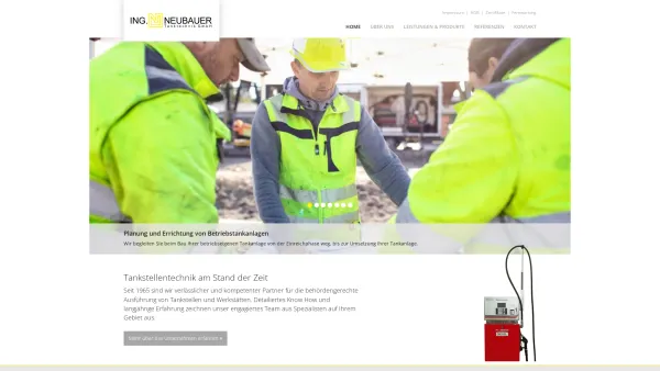 Website Screenshot: bei Tanktechnik Ing. Neubauer Gesellschaft m.b.H. - Neubauer Tanktechnik - Date: 2023-06-23 12:07:50
