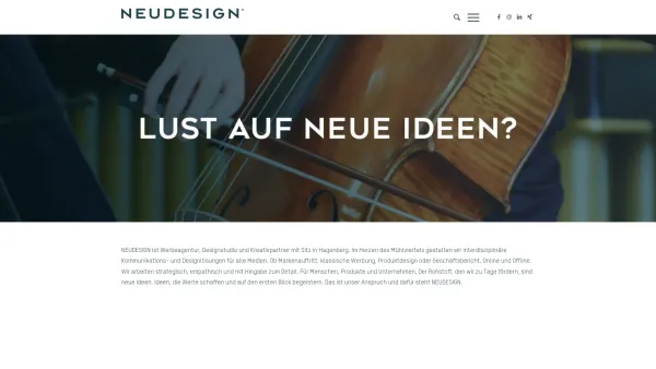 Website Screenshot: NEUDESIGN GmbH - neudesign.at – NEUDESIGN GmbH - Date: 2023-06-15 16:02:34