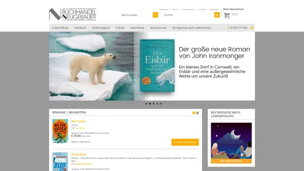 Website Screenshot: Buchhandlung W. Neugebauer GmbH & Co KG - Onlineshop - Buchhandel Neugebauer - Date: 2023-06-14 10:44:07
