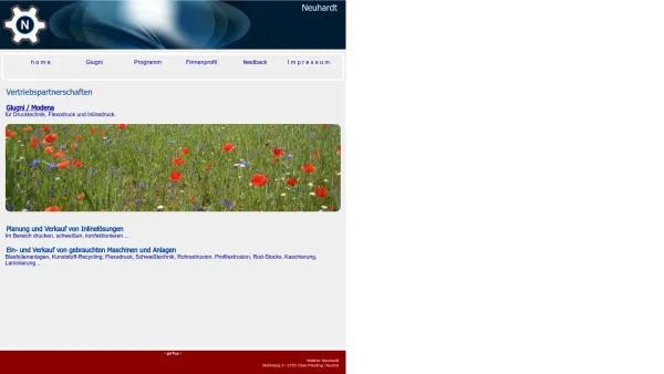 Website Screenshot: PLASTIC MACHINES-NEUHARDT - Neuhardt - Date: 2023-06-23 12:07:53