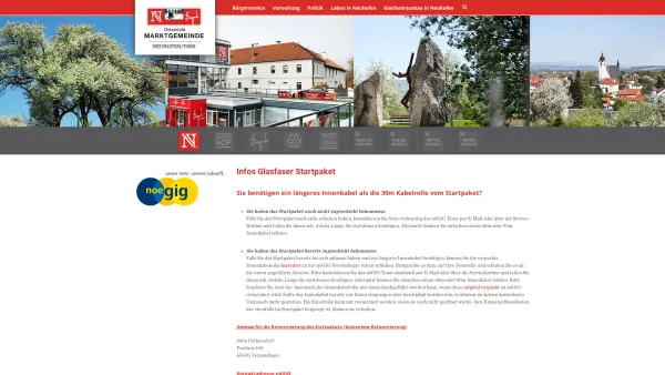 Website Screenshot: Gemeindeamt Neuhofen an der der Gemeinde Neuhofen an der Ybbs - Start | Neuhofen-Ybbs - Date: 2023-06-14 10:44:07