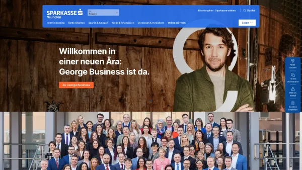 Website Screenshot: Sparkasse Neuhofen Bank AG - Das modernste Banking Österreichs | Sparkasse Neuhofen - Date: 2023-06-15 16:02:34