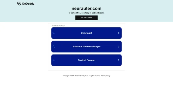 Website Screenshot: Design und Konstruktion NEURAUTER - Date: 2023-06-14 10:44:07