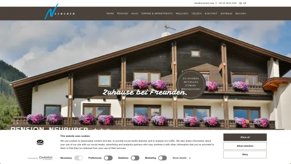 Website Screenshot: Pension index - Ferienwohnung Tirol ☆ Finden Sie Ihre Traum-Ferienwohnung in Sölden - Date: 2023-06-23 12:07:53