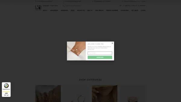 Website Screenshot: new one - Schmuck Online Shop | NEW ONE by Schullin - Date: 2023-06-14 10:44:07