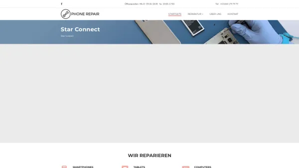 Website Screenshot: Handyshop New Star Connect Linz - Star Connect – Ihr Mobile-Partner - Date: 2023-06-15 16:02:34