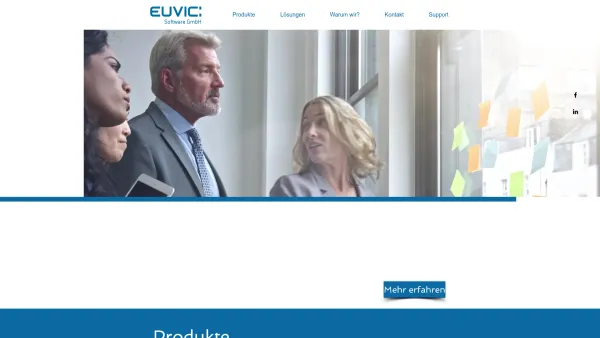 Website Screenshot: nexera - Start | Euvic Software - Date: 2023-06-23 12:07:55